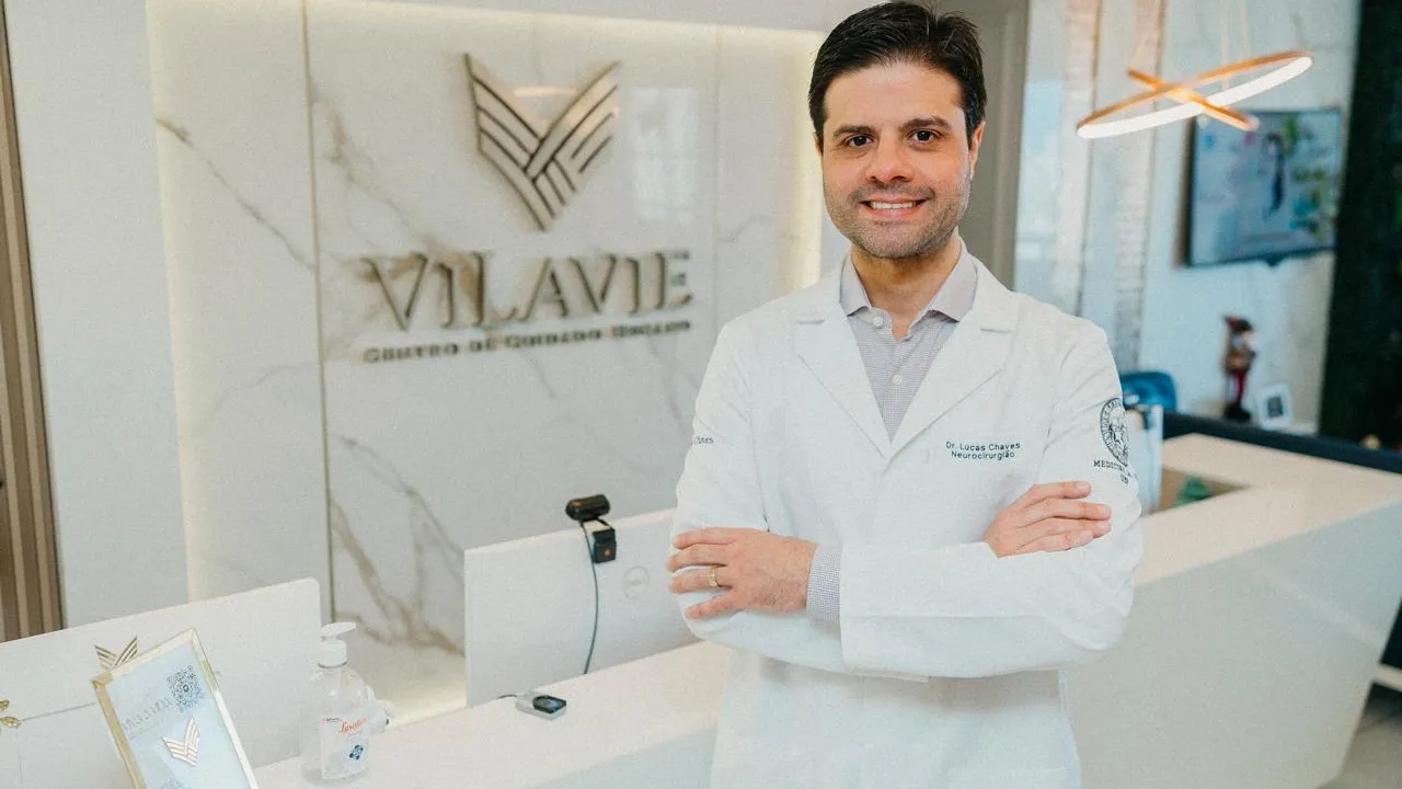 Recepção do consultório na ViLaVie Centro de Cuidado Humano